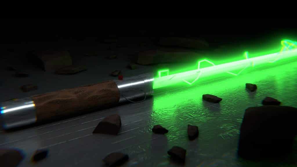 green lightsaber meaning