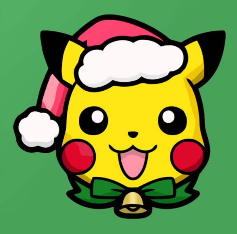 cute pokemon christmas drawings