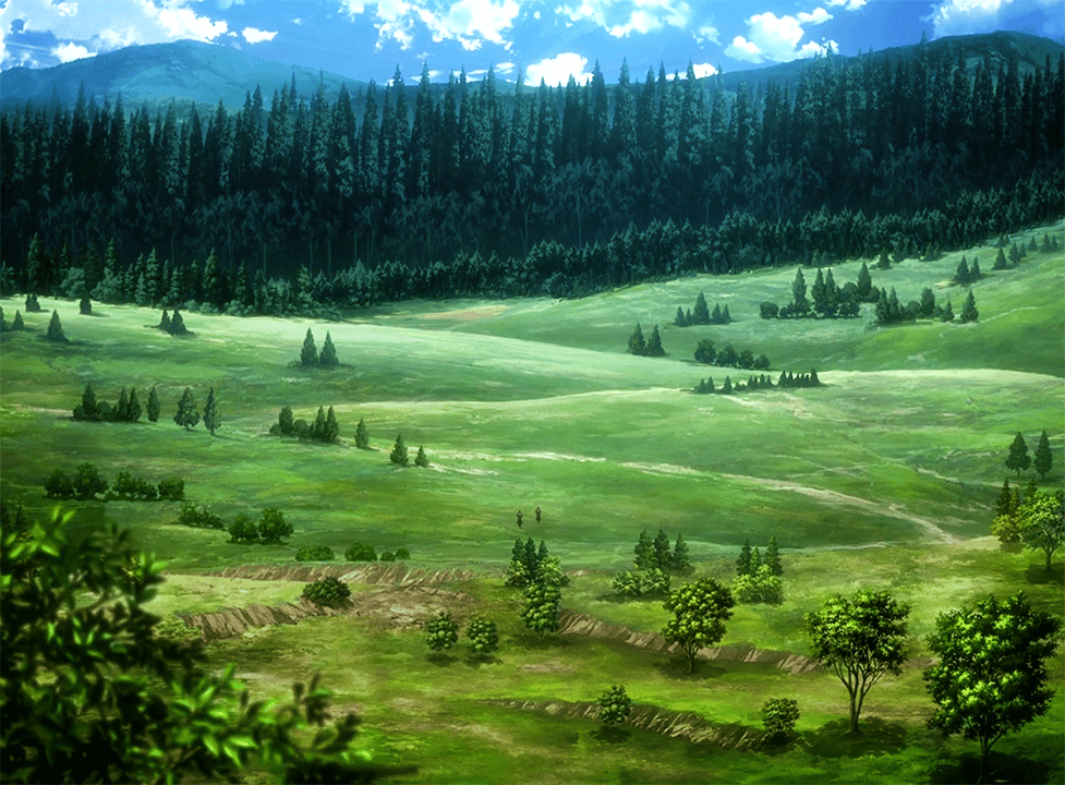 forests and greenland in attack on titans
