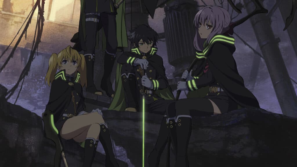 seraph of the end anime
