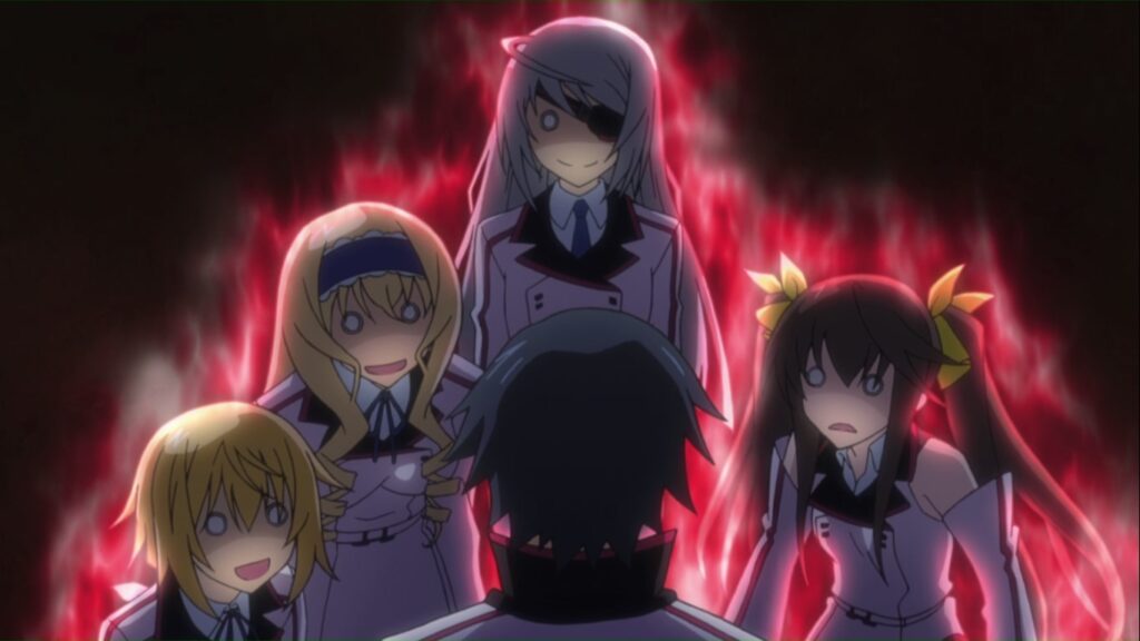 who is the scary yandere in anime