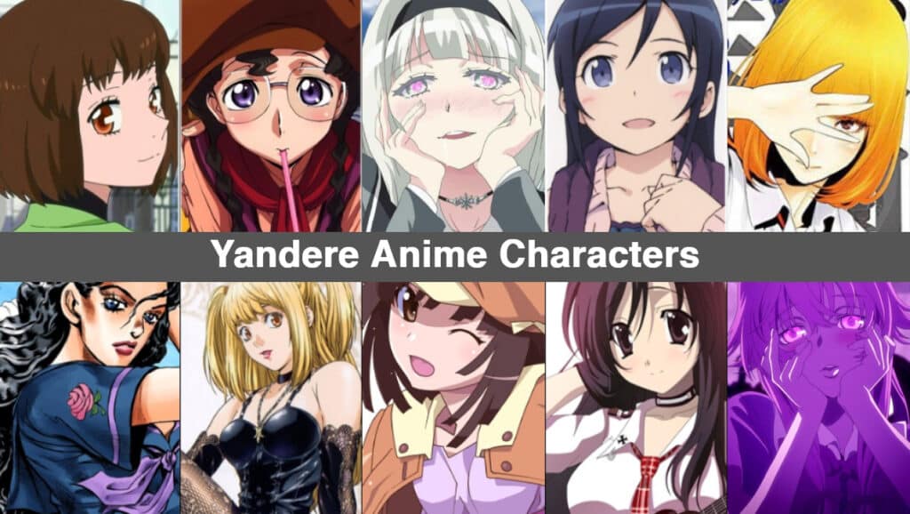 yandere anime characters
