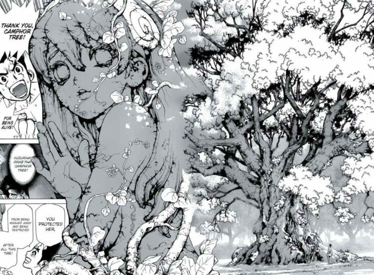 dr. stone manga panel