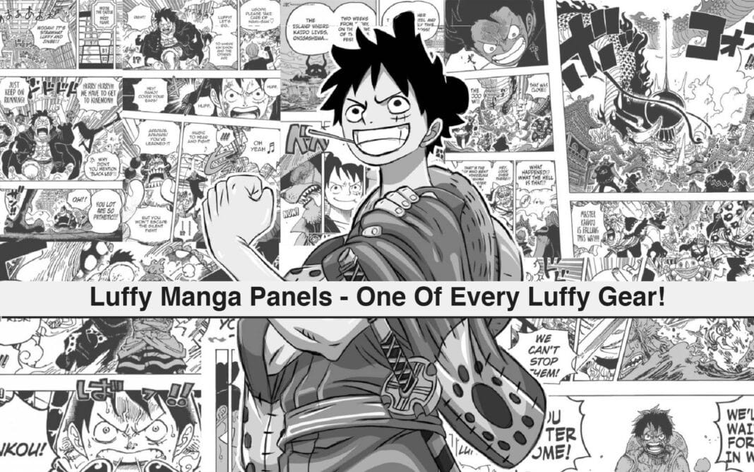 luffy manga panels