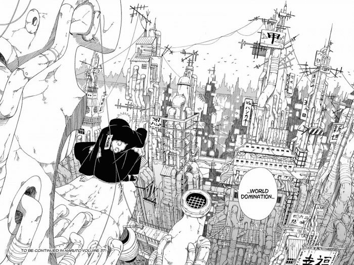 naruto manga panels world domination