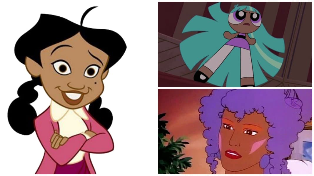 black female cartoon characters