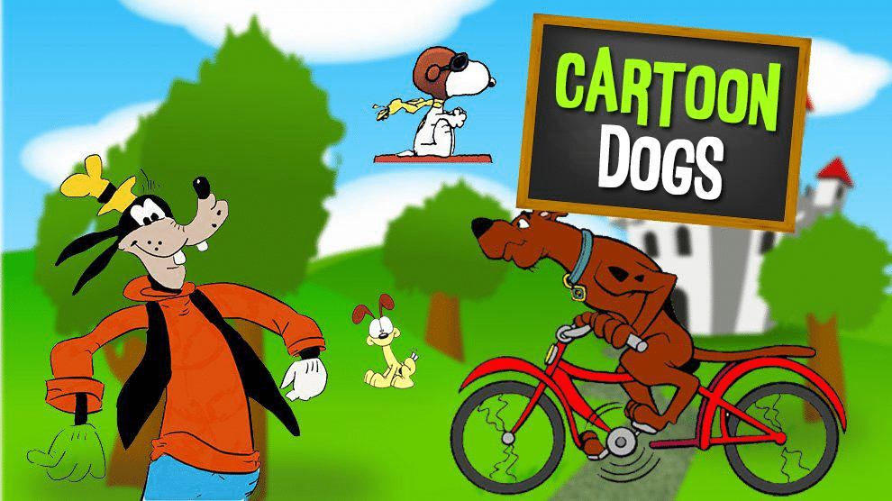 cartoon dogs