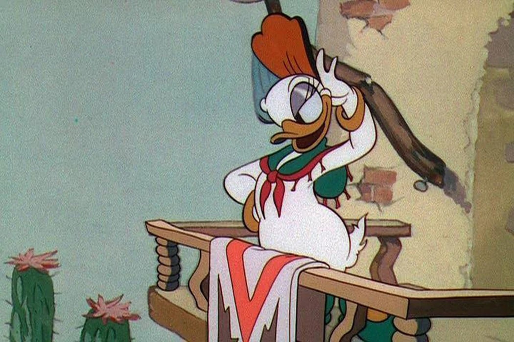daisy’s precursor character was donna duck in don donald